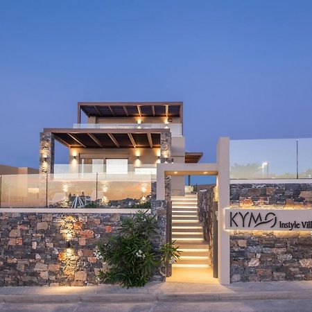 Kymo Instyle Villa - Sea View Private Pool Jacuzzi Kokkini Hani Exterior photo