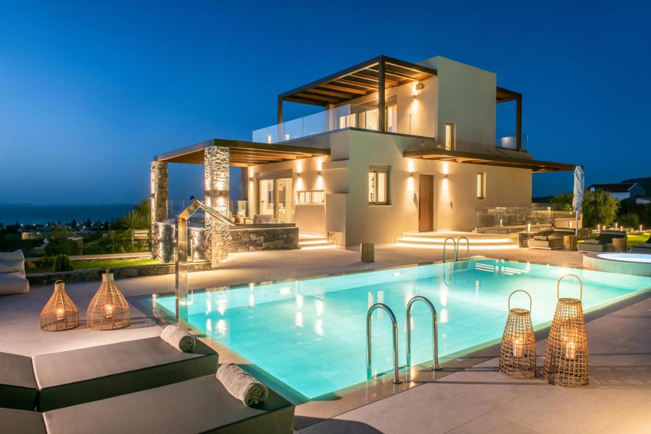 Kymo Instyle Villa - Sea View Private Pool Jacuzzi Kokkini Hani Exterior photo