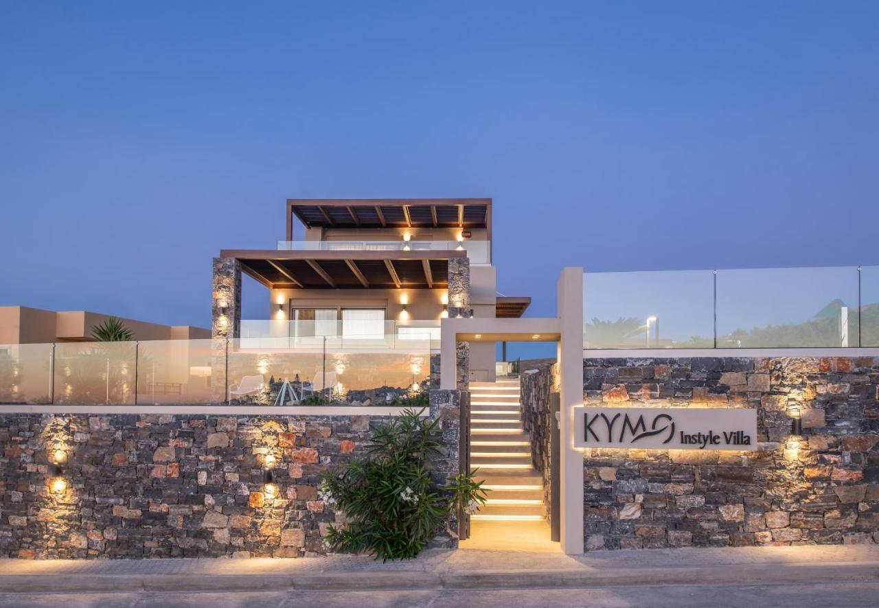 Kymo Instyle Villa - Sea View Private Pool Jacuzzi Kokkini Hani Exterior photo