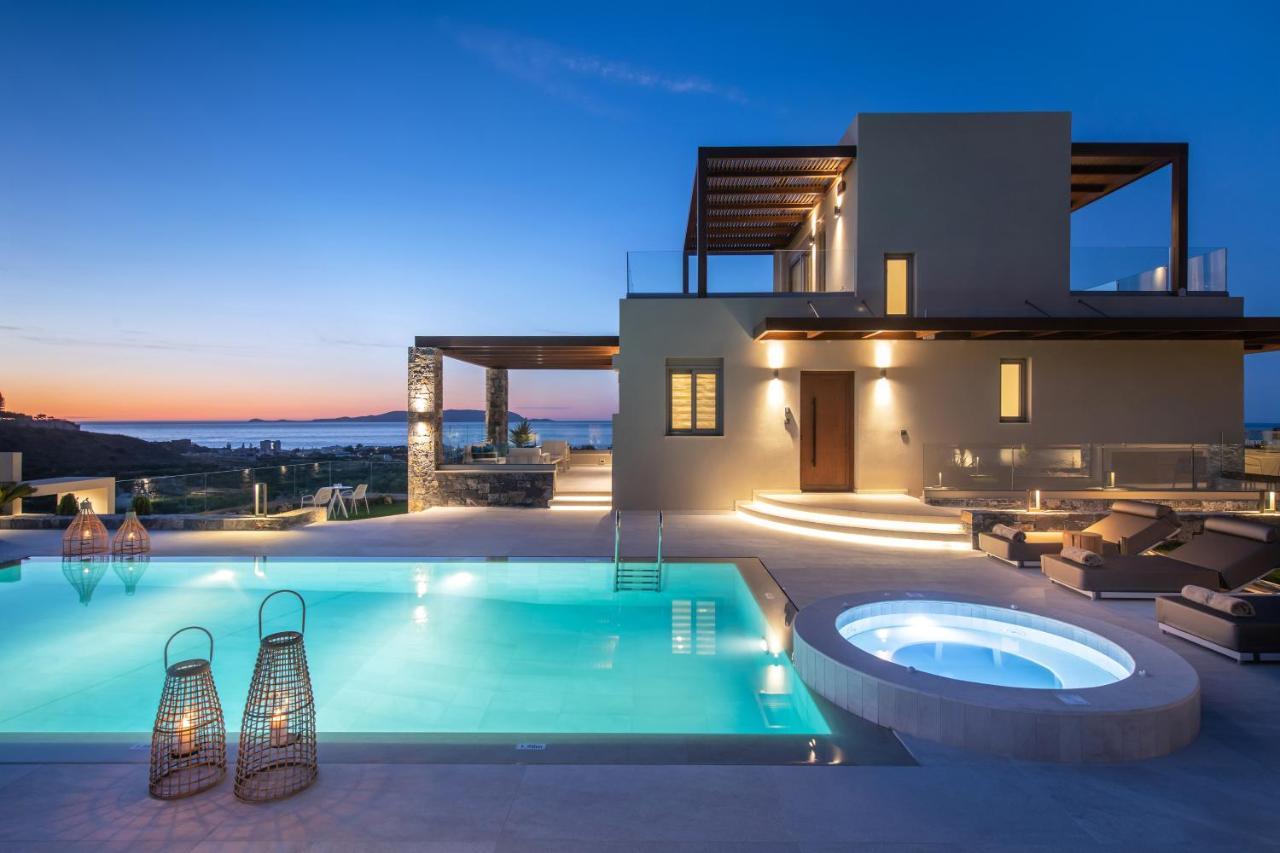 Kymo Instyle Villa - Sea View Private Pool Jacuzzi Kokkini Hani Exterior photo